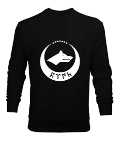 Göktürk,Göktürk logosu,Türkiye. Erkek Sweatshirt - Tisho