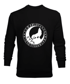 Göktürk,Göktürk logosu,Türkiye. Erkek Sweatshirt - Tisho