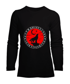 Göktürk,Göktürk logosu,Türkiye. Kadın Uzun Kol Tişört - Tisho