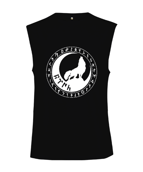 Göktürk,Göktürk logosu,Türkiye. Kesik Kol Unisex Tişört - Tisho