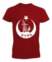 Göktürk,Göktürk logosu,Türkiye. Kırmızı Erkek Tişört - Tisho