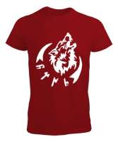 Göktürk,Göktürk logosu,Türkiye. Kırmızı Erkek Tişört - Tisho