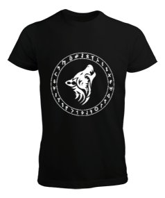 Göktürk,Göktürk logosu,Türkiye. Siyah Erkek Tişört - Tisho