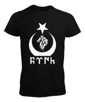 Göktürk,Göktürk logosu,Türkiye. Siyah Erkek Tişört - Tisho