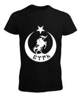 Göktürk,Göktürk logosu,Türkiye. Siyah Erkek Tişört - Tisho