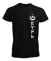 Göktürk,Göktürk logosu,Türkiye. Siyah Erkek Tişört - Tisho