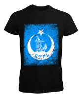 Göktürk,Göktürk logosu,Türkiye. Siyah Erkek Tişört - Tisho