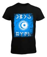 Göktürk,Göktürk logosu,Türkiye. Siyah Erkek Tişört - Tisho