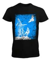 Göktürk,Göktürk logosu,Türkiye. Siyah Erkek Tişört - Tisho