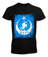 Göktürk,Göktürk logosu,Türkiye. Siyah Erkek Tişört - Tisho