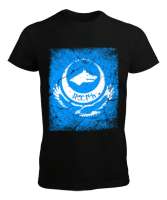 Göktürk,Göktürk logosu,Türkiye. Siyah Erkek Tişört - Tisho