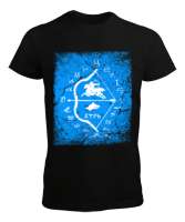 Göktürk,Göktürk logosu,Türkiye. Siyah Erkek Tişört - Tisho