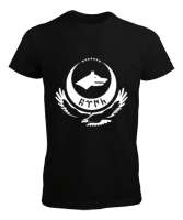 Göktürk,Göktürk logosu,Türkiye. Siyah Erkek Tişört - Tisho