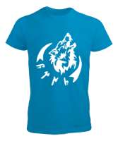 Göktürk,Göktürk logosu,Türkiye. Turkuaz Erkek Tişört - Tisho