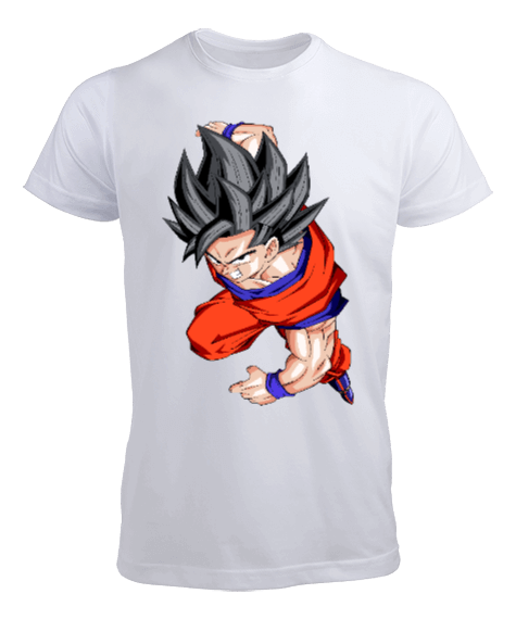 Tisho - Goku Tasarımlı Erkek Tişört