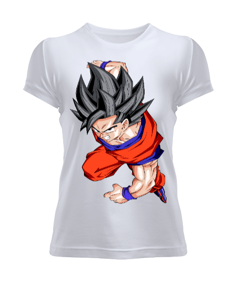 Tisho - Goku Tasarımlı Kadın Tişört