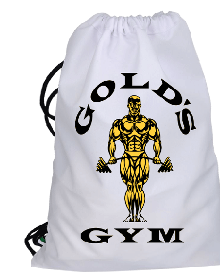 Tisho - GOLD GYM ÇANTA Büzgülü spor çanta