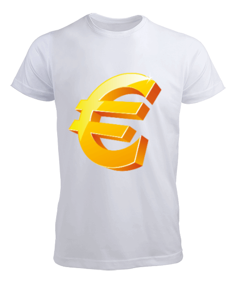 Tisho - Golden Euro Hoodie Erkek Tişört