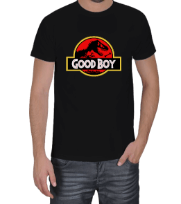 Tisho - Good Boy - Jurassic Erkek Tişört