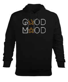 Tisho - Good Mood Erkek Kapüşonlu Hoodie Sweatshirt