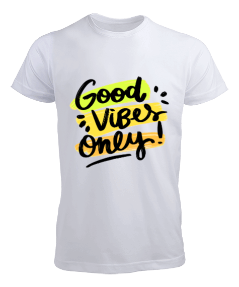 Tisho - Good Vibes Only Erkek Tişört