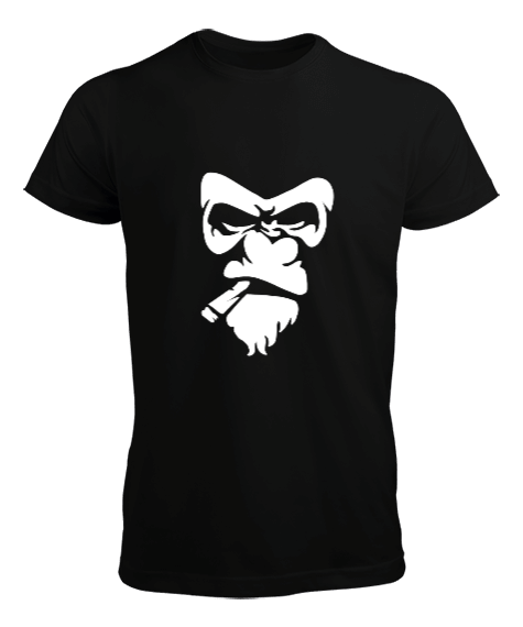 Goril Baskılı Erkek Tişört