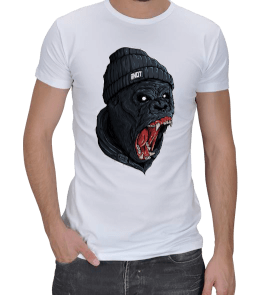 Tisho - Goril Erkek Regular Kesim Tişört