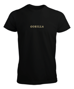 Gorilla Baskılı Erkek Tişört - Thumbnail