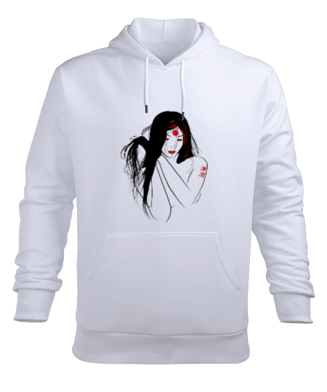 Tisho - GRAFİTİ Erkek Kapüşonlu Hoodie Sweatshirt