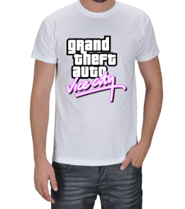 Grand Theft Auto Erkek Tişört - Thumbnail