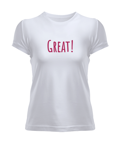 Tisho - Great tasarımı Kadın Tişört
