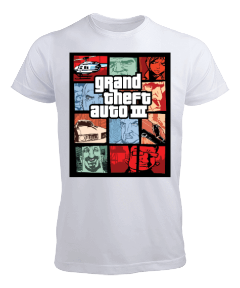 Tisho - GTA 3 Erkek Tişört