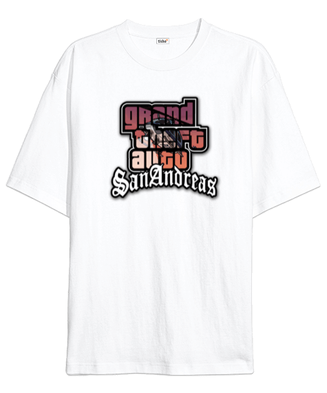 GTA San Andreas v1 Oversize Unisex Tişört