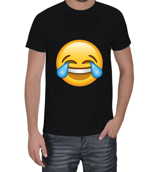 Tisho - GÜLEN EMOJİLİ TİŞÖRT Erkek Tişört