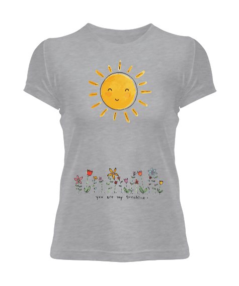 Tisho - Güneş Uzay Nasa Sunshine Kadın Tişört