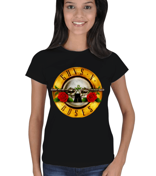 Tisho - Guns N Roses Kadın Tişört