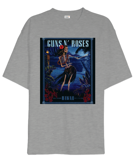 Tisho - GUNS N ROSES Oversize Unisex Tişört