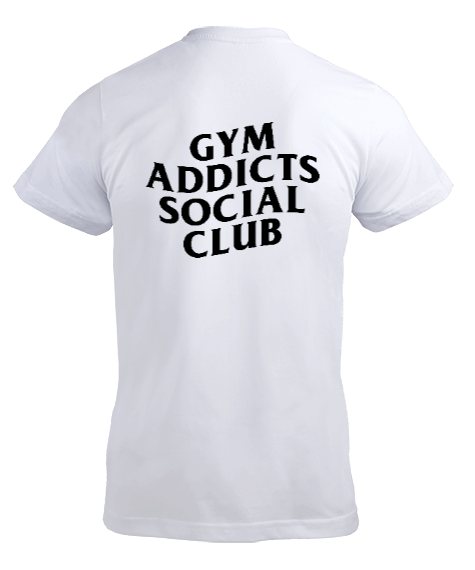 GYM Addıcts Socıal Club Erkek Tişört