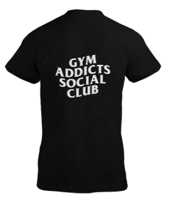 GYM Addıcts Socıal Club Erkek Tişört - Thumbnail