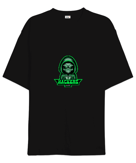 Tisho - HACKERS Oversize Unisex Tişört