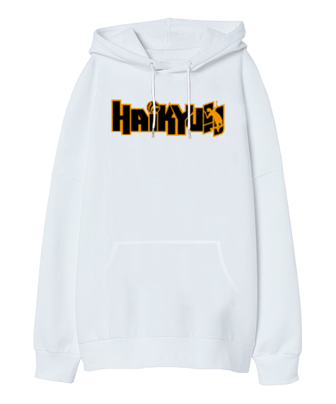 Tisho - Haikyuu Tasarım Oversize Unisex Kapüşonlu Sweatshirt