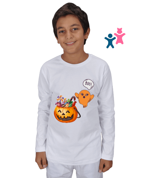 Tisho - Halloween Kids - Cadılar Bayramı Çocuk Unisex Uzunkollu
