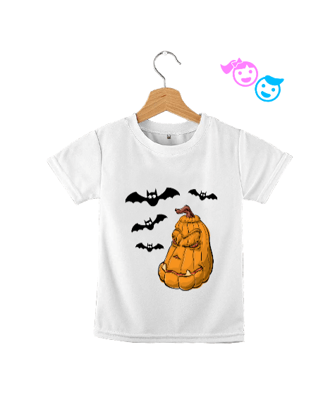 Tisho - Halloween T-shirt Çocuk Unisex