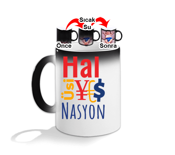 Tisho - HALÜSİNASYON YES Sihirli Kupa Bardak
