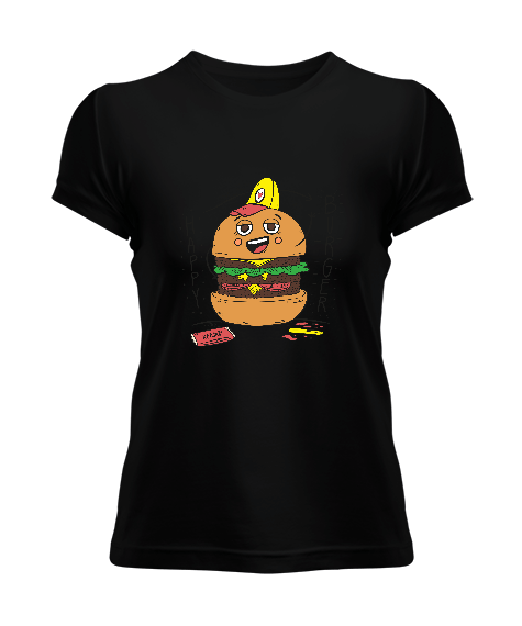 hamburger Kadın Tişört