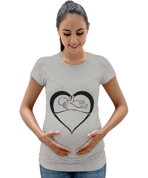 Tisho - HAMİLE Kadın Hamile Tişört