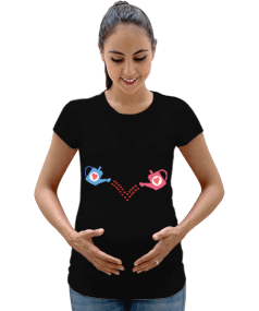 Hamilelik Kadın Hamile Tişört - Tisho