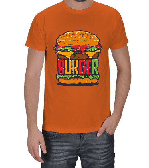 Tisho - Hamm burger Erkek Tişört