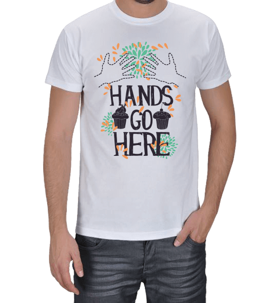Tisho - Hands Go Here Erkek Tişört