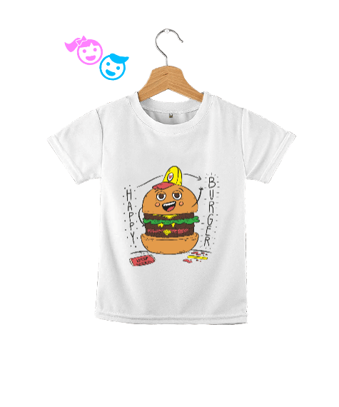Tisho - Happy Burger Çocuk Unisex